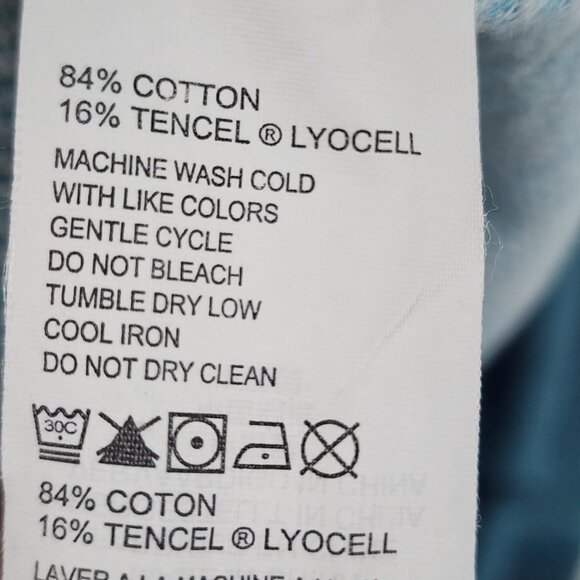 Tommy Bahama Sweatshirt Mens Blue Reversible 1/4 Zip 183-T217391 - Picture 7 of 8